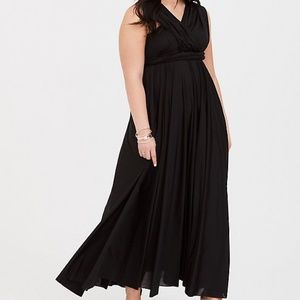 SPECIAL OCCASION BLACK STUDIO KNIT CONVERTIBLE MAX